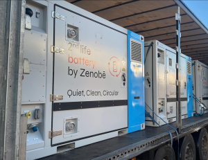 Mobile battery units provide power where it's needed the most.